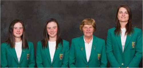 Leona Maguire, Lisa Maguire, Claire Robinson, Danielle McVeigh